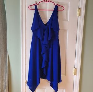 BCBG blue cocktail dress